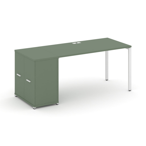 Стол офисный с опорным распашным шкафом Concept CN.SP-219 Стол офисный с опорным распашным шкафом Concept CN.SP-219