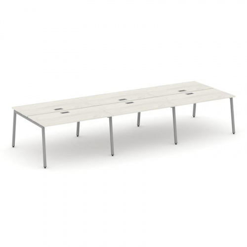 Style Project Рабочая станция 2-х сторон. SN-4A.DRS-083 Акация Лорка/Металл Антрацит 4140*1632*750 фото 13