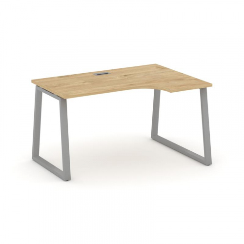 Style Project Стол рабочий эргоном. SN-6T1.SPA-002(R) Акация Лорка/Металл Антрацит/Заглушка Пластик фото 2 Style Project Стол рабочий эргоном. SN-6T1.SPA-002(R) Акация Лорка/Металл Антрацит/Заглушка Пластик фото 2