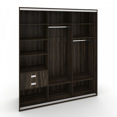 Корпус 3-х секционного шкафа высокого L=2519мм Maris SH.K3-7.1 K5