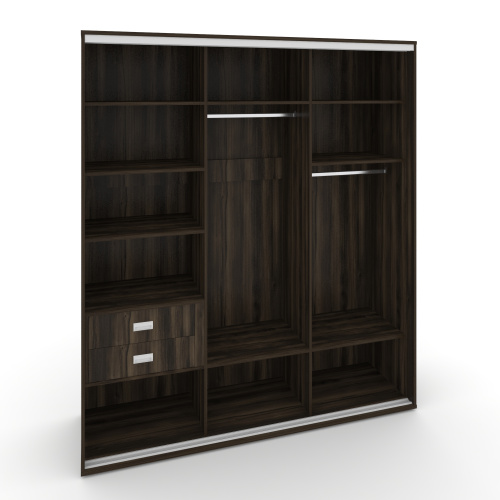 Корпус 3-х секционного шкафа высокого L=2519мм Maris SH.K3-7.1 K5 фото 7