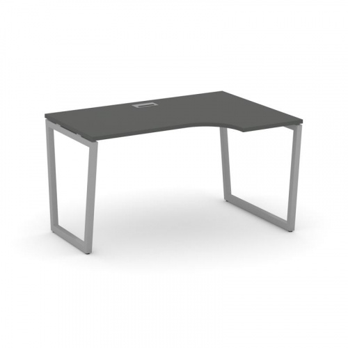 Style Project Стол рабочий эргоном. SN-4T2.SPA-022(R) Акация Лорка/Металл Антрацит/Заглушка Пластик фото 17