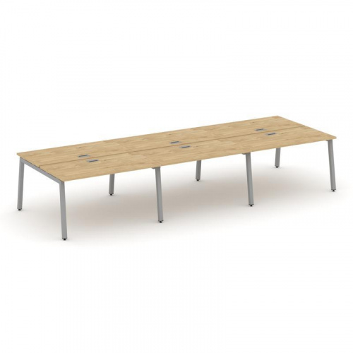 Style Project Рабочая станция 2-х сторон. SN-5A.DRS-074 Дуб Наварра/Металл Белый 4740*1432*750 фото 3 Style Project Рабочая станция 2-х сторон. SN-5A.DRS-074 Дуб Наварра/Металл Белый 4740*1432*750 фото 3