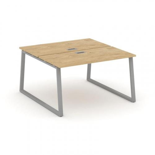 Style Project Рабочая станция 2-х сторон. SN-6T1.DRS-023 Акация Лорка/Металл Антрацит/Заглушка Пласт фото 2