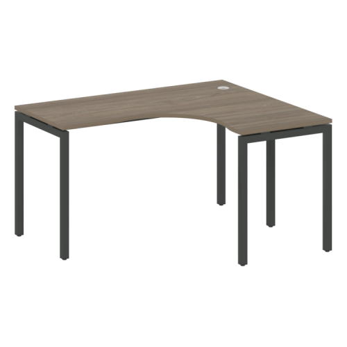 Стол криволинейный правый на П-обр. м/к Metal System Quattro 40БП.СА-3 (R) фото 2