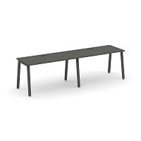 Style Project Рабочая станция 1 сторон. SN-6A.ORS-021 Антрацит/Металл Антрацит 1960*800*750
