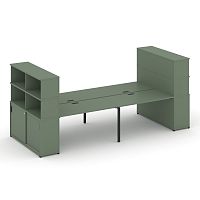 Бенч-система с опорными шкафами-купе Concept CN.DRS-288