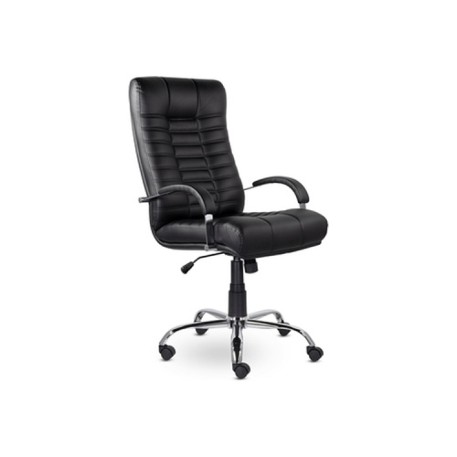Кресло руководителя Атлант (Хром) (Натуральная кожа)